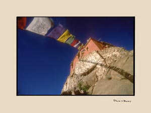 Prayer flags, Ladakh, India