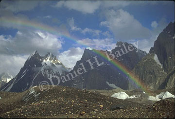 Himalayan Rainbow mountain photo